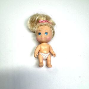 Tyco Quints Replacement Baby Girl Doll #3 Blonde Hair Blue Eyes 1990 Vintage